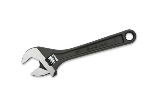 WRENCH, WIDE JAW 6" ADJUSTABLE, CARDED