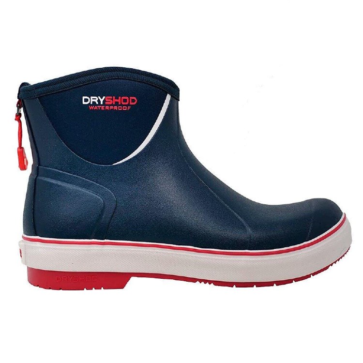 BOOT, SLIPNOT DECK BOOT, NAVY/RED, DRYSHOD