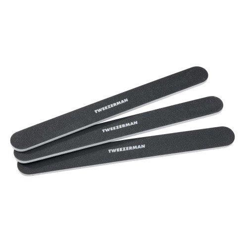 NAIL FILES 3 PACK, BLACK 7", TWEEZERMAN