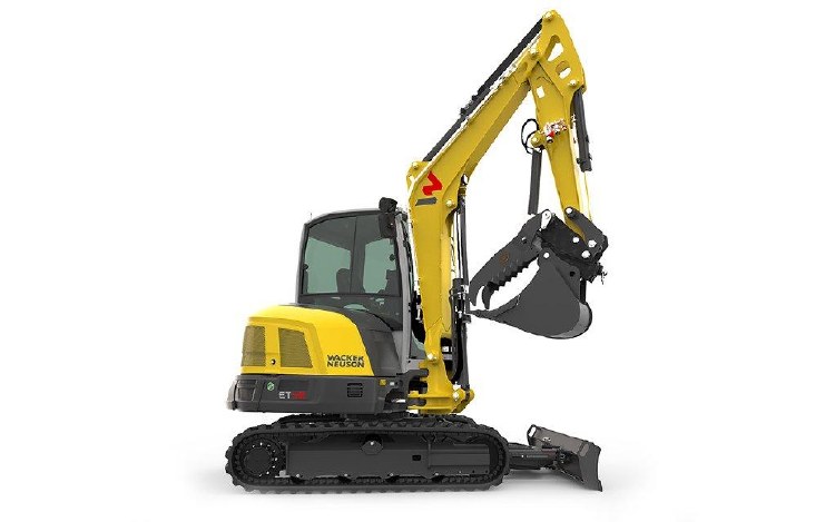 EXCAVATOR, MINI, WACKER,  ET42, 9,100# , 46 HP, 68" WIDE