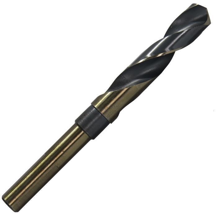 DRILL BIT, 9/16" BLACK & GOLD  (1/2" REDUCED SHANK)