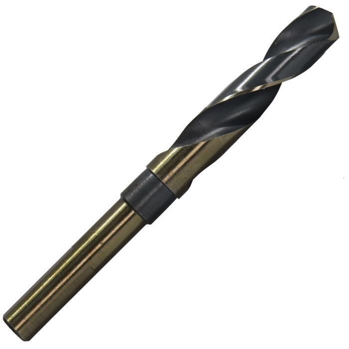 DRILL BIT, 7/8" BLACK & GOLD  (1/2" REDUCED SHANK)