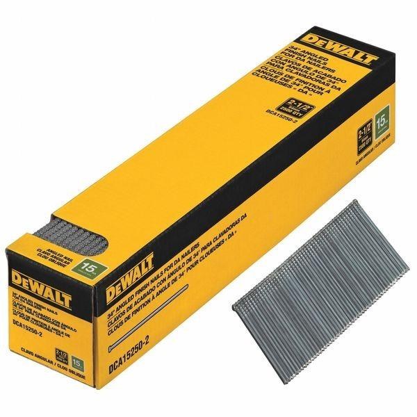 NAIL, FINISH, 2-1/2" X 15 GA, ANGLE