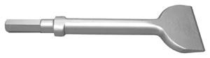 CHISEL, FLAT, 2" x 12", .580 HEX OVAL