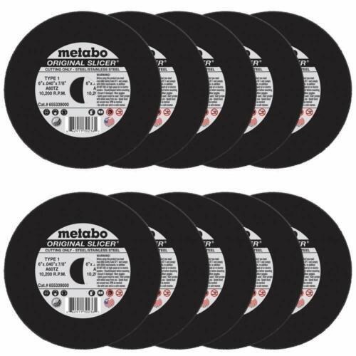 SLICER , 6"x.040" x 7/8" ARBOR, 10 PACK  METAL