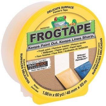 TAPE, FROG, CONTRACTOR -PAINTERS TAPE, 48MM X 55M-YELLOW