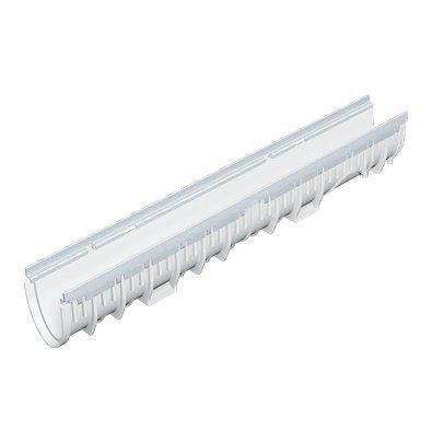 4" N/S PLASTIC CHANNEL, 19.70" (0.5MT), #0N