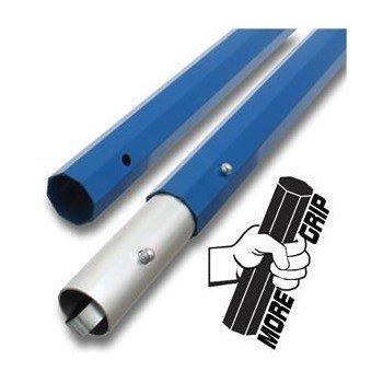 HANDLE BULLFLOAT 6' ALUM 1 3/4" DIAM. BUTTON (HEX-BLUE)