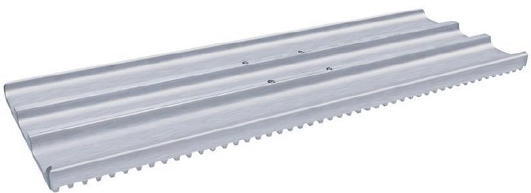 BULL FLOAT MULTI GROOVE (1" SPACING ) 48" SQUARE END