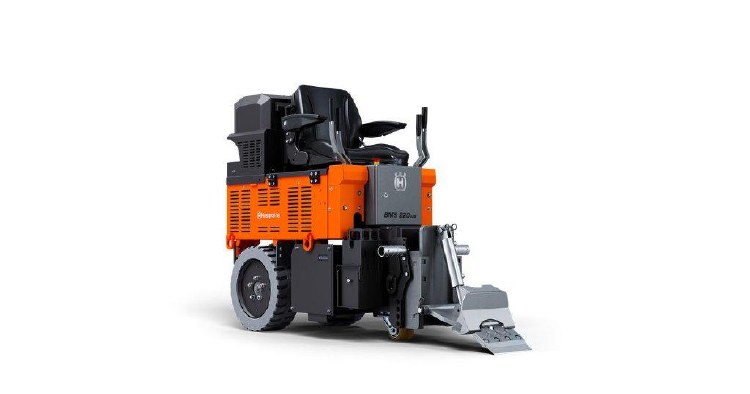 STRIPPER-SCRAPER, SELF PROPELLED ,VARIABLE SPEED  RIDE ON  12V BATTERY POWERED BMS220ADB