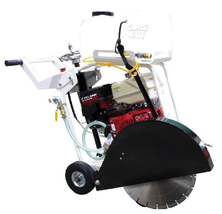 SAW, FLOOR, 20", GAS, PUSH