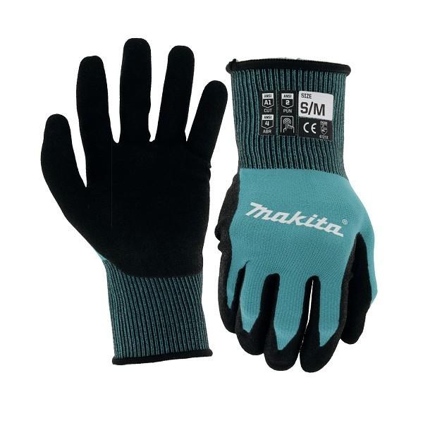 GLOVES, CUT LEVEL 1, NITRILE, COATED DIPPED GLOVES
