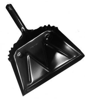 DUST PAN, METAL, 12"