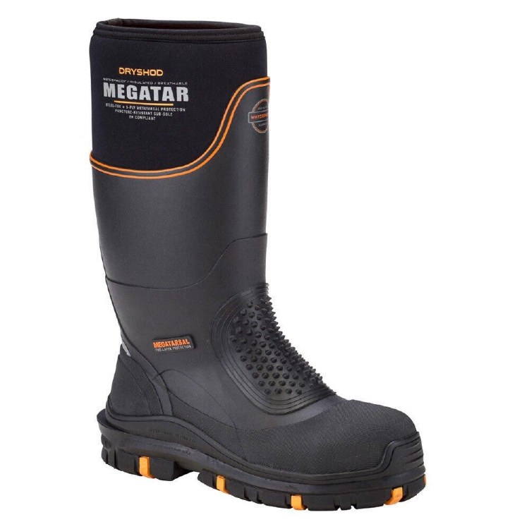 BOOT, MEGATAR STEEL-TOE MENS HI, DRYSHOD