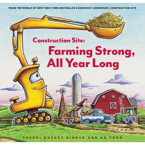 BOOK, FARM STRONG ALL YEAR LONG HARD COVER BOOK, CHRONICLE BOOKS