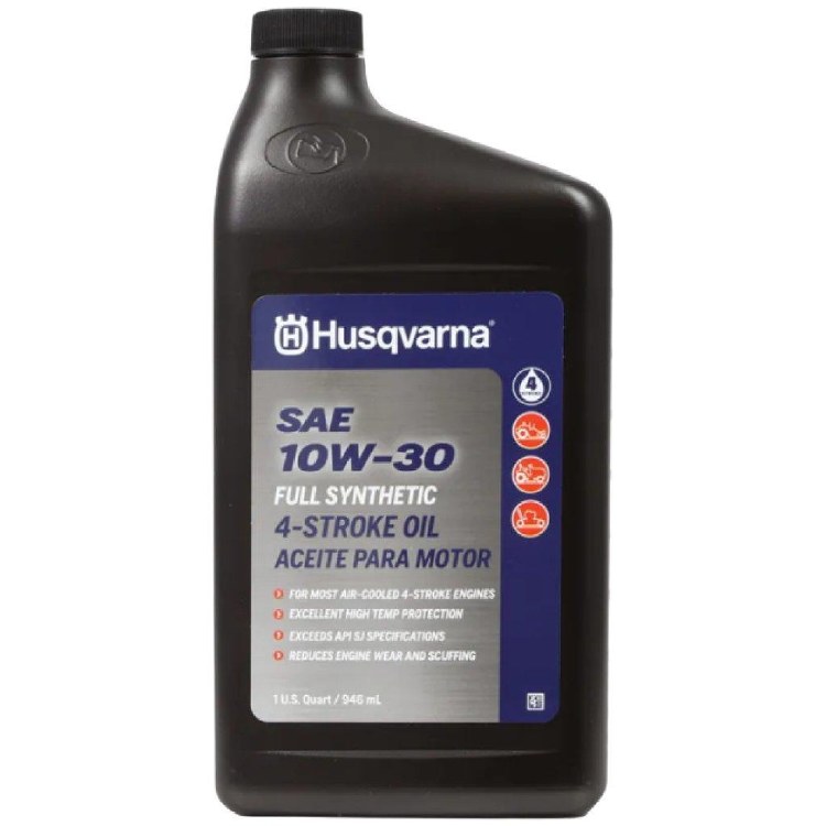 OIL, QT, 4-STRK, HUS 10W-30 FULL SYNTHETIC