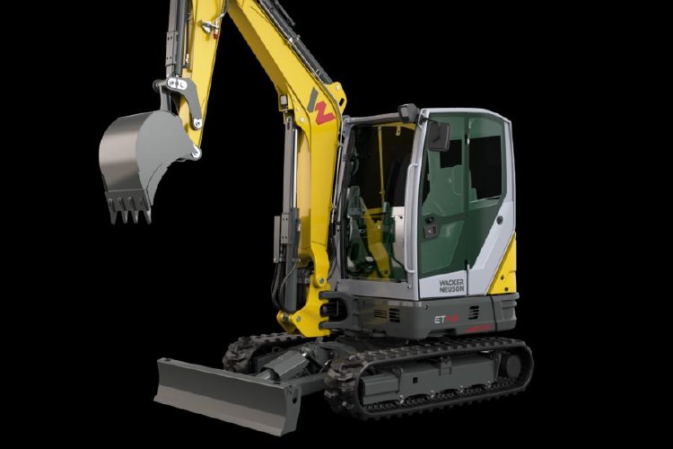 EXCAVATOR, MINI, WACKER,  ET42, 9,100# , 46 HP, 68" WIDE