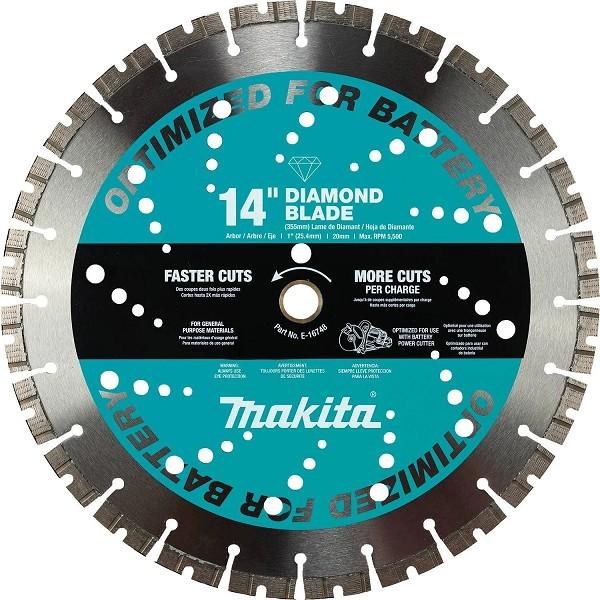 BLADE, DIAMOND 14" , BATTERY SAW MAKITA