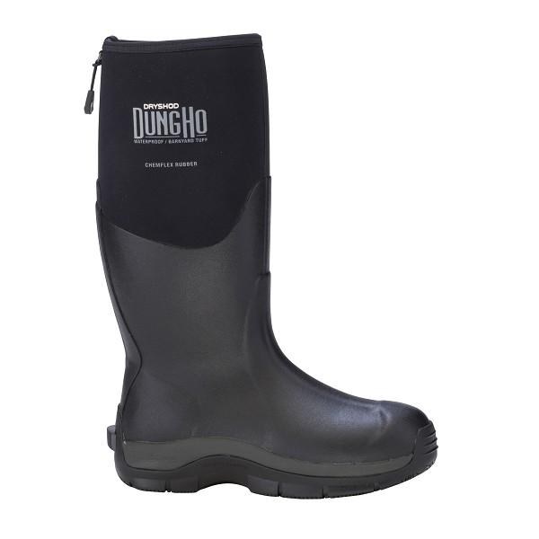 BOOT, DUNGHO HI, BLACK/GREY, DRYSHOD