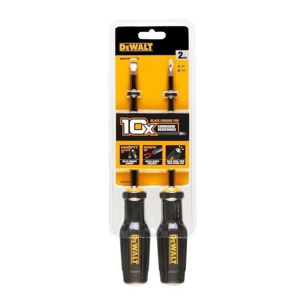 SCREWDRIVER SET, 2 PC, PHILLIPS & SLOTTED DEMO SD