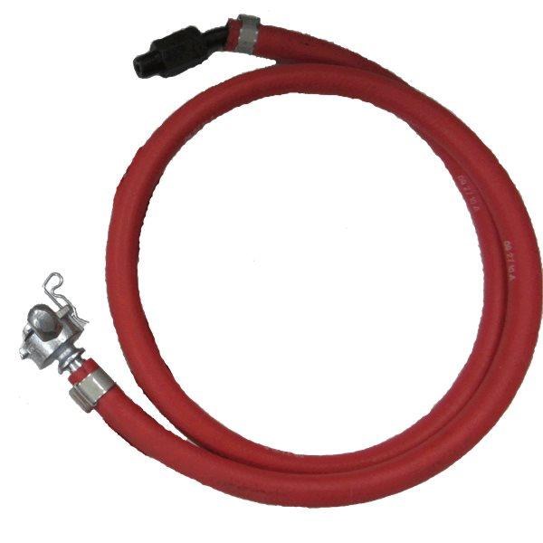 HOSE, WHIP, 1/2"ID X 5' ,250PSI WITH 7/8"-24 BENT SWIVEL