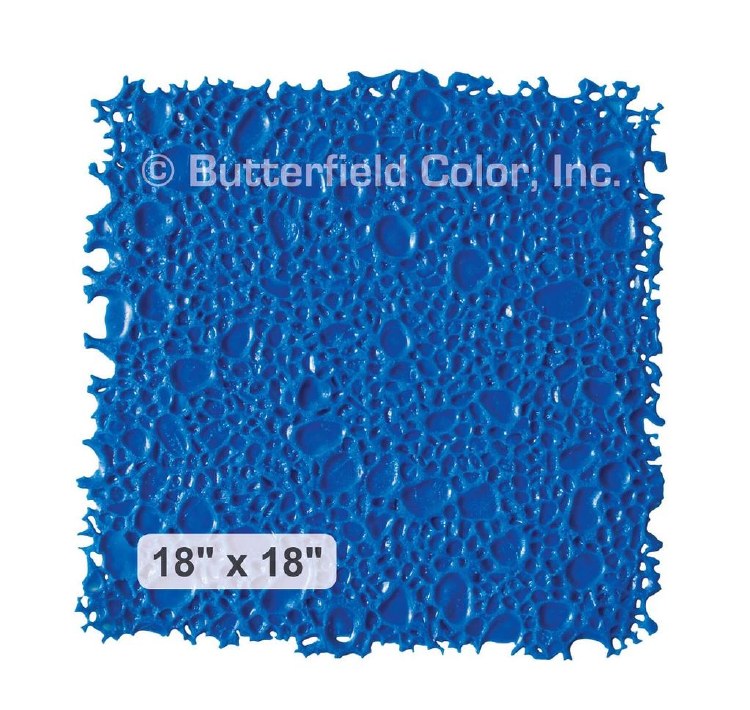 SKIN, TOUCHUP, 18"X18" PEBBLESTONE FLEX FEATHERED