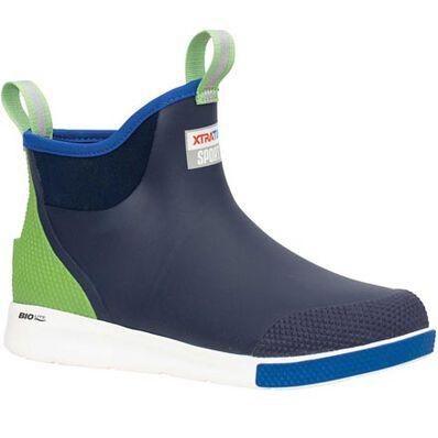 BOOT, 6" ANKLE DECK BOOT SPORT, BLUE, XTRATUF