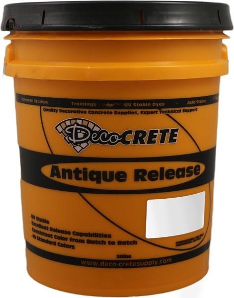 RELEASE AGENT, ANTIQUE 30LB BUCKET, DOLPHIN