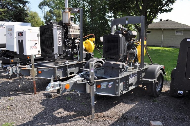 4" Towable Trash Pump