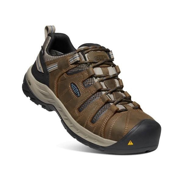SHOE, FLINT II WATERPROOF STEEL TOE, KEEN