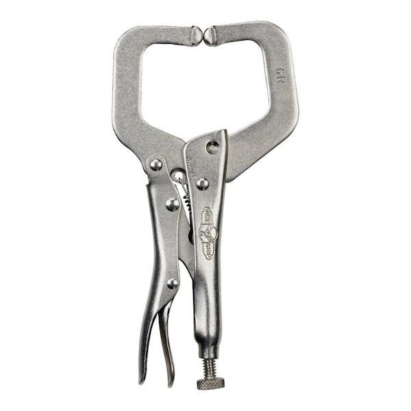 CLAMP, LOCKING, 6" REGULAR TIPS, IRWIN/VISE GRIP 6R