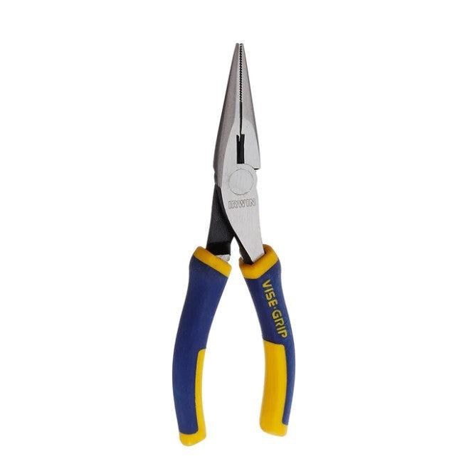 PLIERS, LONG NOSE,  6"IRWIN/VISE GRIP