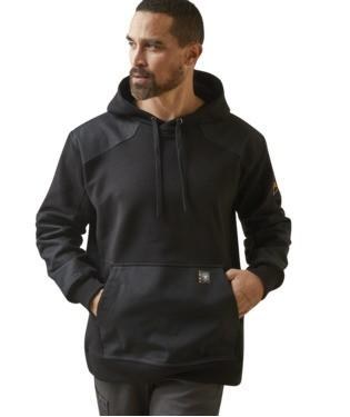 SWEATSHIRT, REBAR WORKMAN DURACANVAS HOODIE, ARIAT