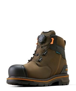 BOOT, 6" STUMP JUMPER BOA COMP TOE WATERPROOF, ARIAT