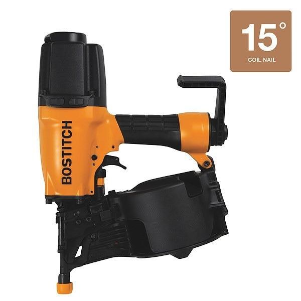 Dewalt N75C-1 Bostitch 1-1/2" to 3", 15 Degree coil Sheathing Nailer