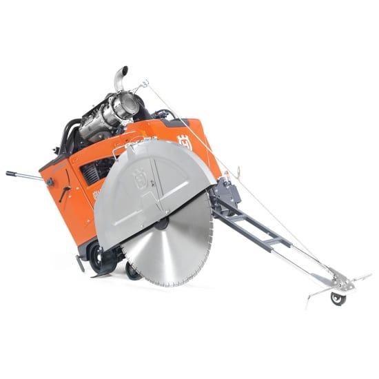 SAW, FLOOR, 36", CONCRETE, 48 HP YANMAR DIESEL TIER 4, POWER RAISE