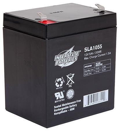 BATTERY SLA1055 (BRAKE/ALARM SYSTEMS)