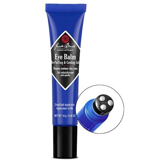 FACE, EYE BALM DE-PUFFING & COOLING GEL, JACK BLACK