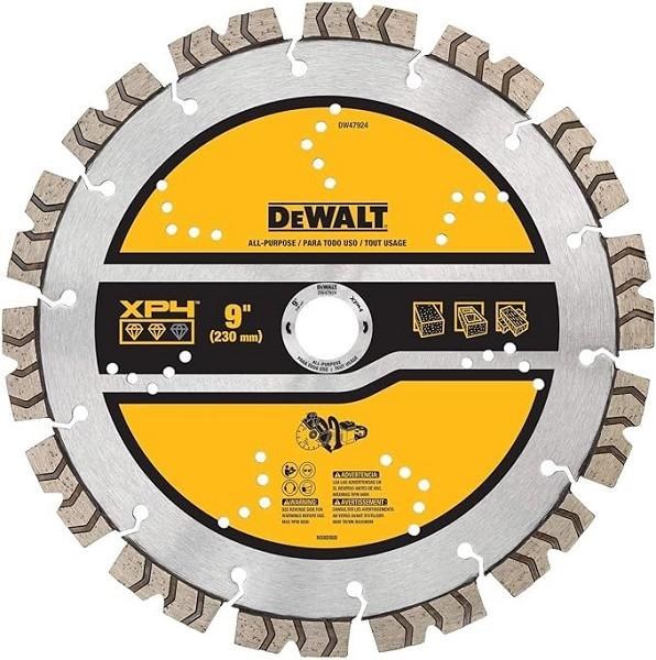 Blade Diamond 9" with 7/8" Arbor XP4 Multi Purpose Dewalt
