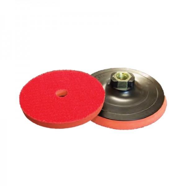 PAD, BACKING 5" 5/8"-11  , VELCRO FOR 4" POLISHING-EDGING