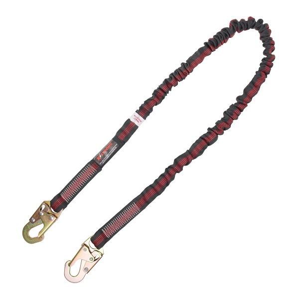 LANYARD, 6' SINGLE LEG SAL W/ SNAP HOOKS