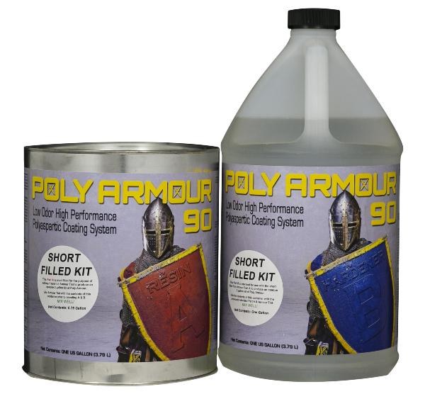 EPOXY, POLY ARMOUR 90, SHORT FILL KIT (1.75 GAL) -300 SQ FT