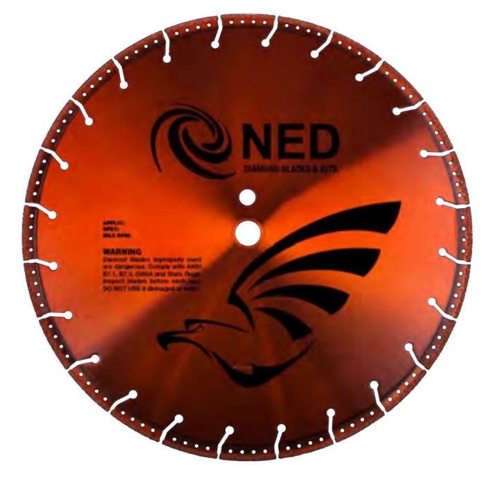 BLADE, FIRE RESCUE,CARBIDE 16", 1" ARBOR, METAL CUTTING, FR-3