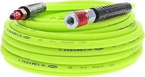 HOSE, AIR, 1/4" X 50', FLEXZILLA, ZILLAGREEN W/ 1/4"M-NPT