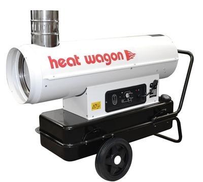 INDIRECT FIRED, 110,000 BTU KEROSENE/DIESEL/OIL HEAT WAGON