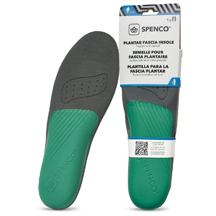 INSOLE, SPENCO PLANTAR FASCIA MENS 7-13, IMPLUS