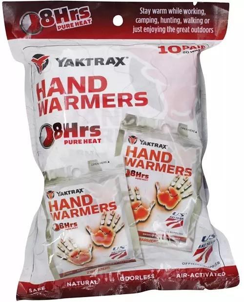 YAKTRAX HAND WARMERS 10PK BAG, IMPLUS