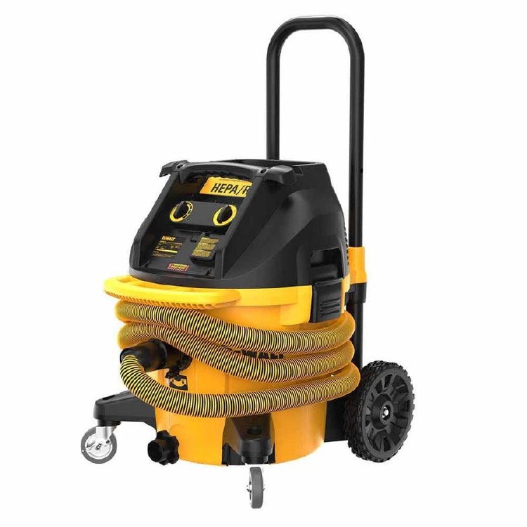 VACUUM, WET-DRY DUST EXTRACTOR 10 GAL POWER TOOL TRIGGERED, AUTO CLEANING