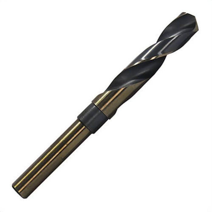 DRILL BIT 1-3/8" BLACK & GOLD  (1/2" REDUCED SHANK)