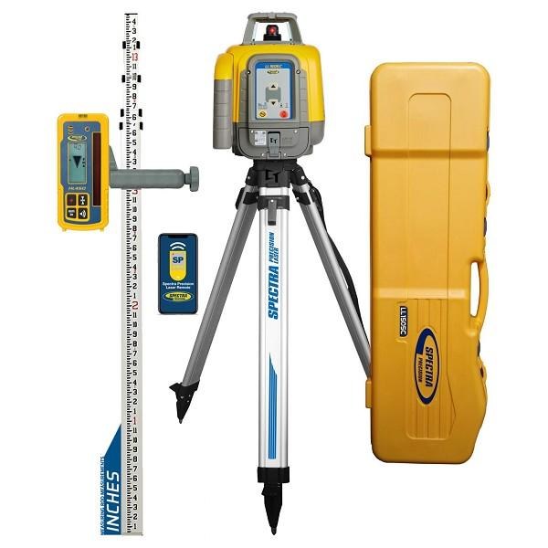 LASER, LL1505C 2600' diamter MATCH GRADE  HL450 RECEIVER, CASE, TRIPOD, GRADE STICK INCHES/FEET